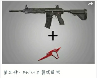 图3：STMBUY中国电竞饰品交易平台——M416+半截式握把